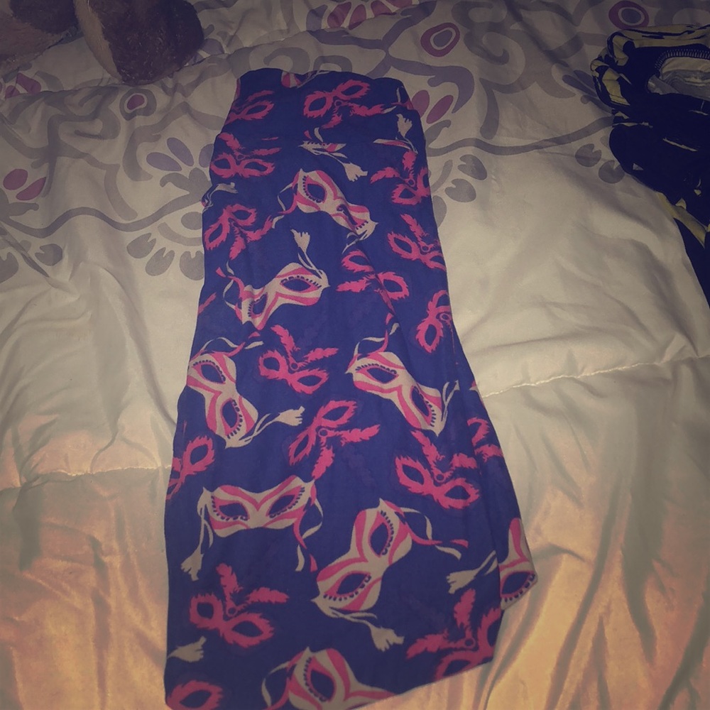 Purple Lularoe OS Leggings